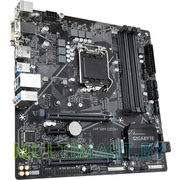 Материнская плата Gigabyte H470M DS3H (rev. 1.0) картинка 3